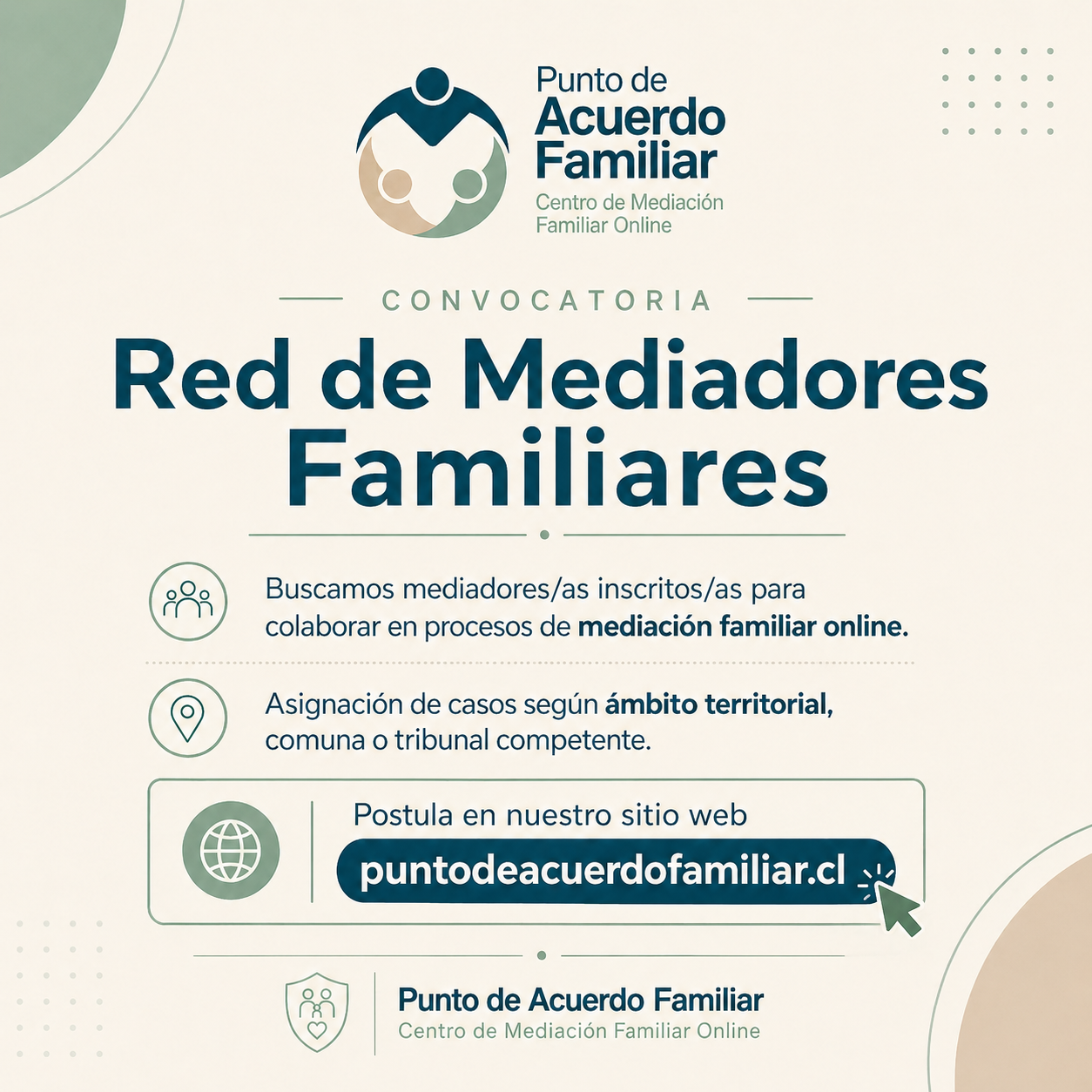 Convocatoria Mediadores